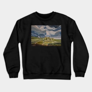 Yorkshire Moors Farmhouse Crewneck Sweatshirt